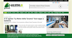 Desktop Screenshot of galatina.it