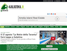 Tablet Screenshot of galatina.it